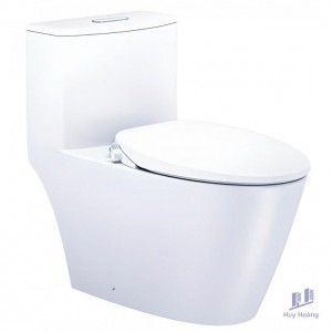 Bồn Cầu CAESAR C1363 (CD1363) 1 Khối Nắp Êm