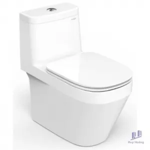 Bồn Cầu Viglacera V868 Xả Xoáy Nắp Êm M.97.527