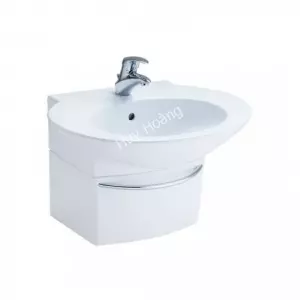 Chậu Rửa Mặt Lavabo COTTO SC01027 Charisma Chân Ngắn