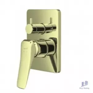 Van Điều Chỉnh Nóng Lạnh Cotto CT2304A#GR2 Âm Tường Màu Vàng