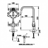 voi-bep-nong-lanh-cotto-ct1109a-gan-chau - ảnh nhỏ 2