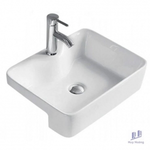 Chậu Lavabo Moen BC9903-179 Bán Âm Bàn 487x380 mm