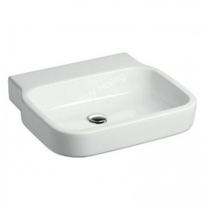 Lavabo American Standard WP-F628 (WPF628) Đặt Bàn IDS Clear 550x500 mm