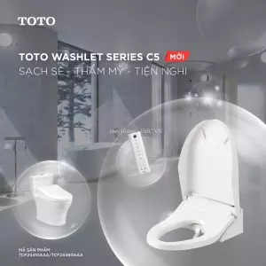 CHÀO ĐÓN WASHLET SERIES C5 MỚI