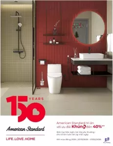 Khuyến mãi American Standard 2025